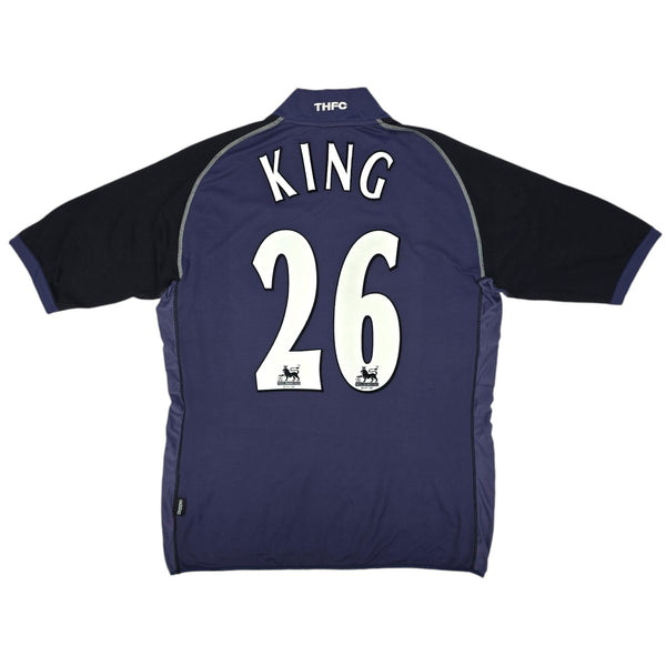2004/05 Tottenham Hotspur Away Football Shirt (XL) Kappa #26 King