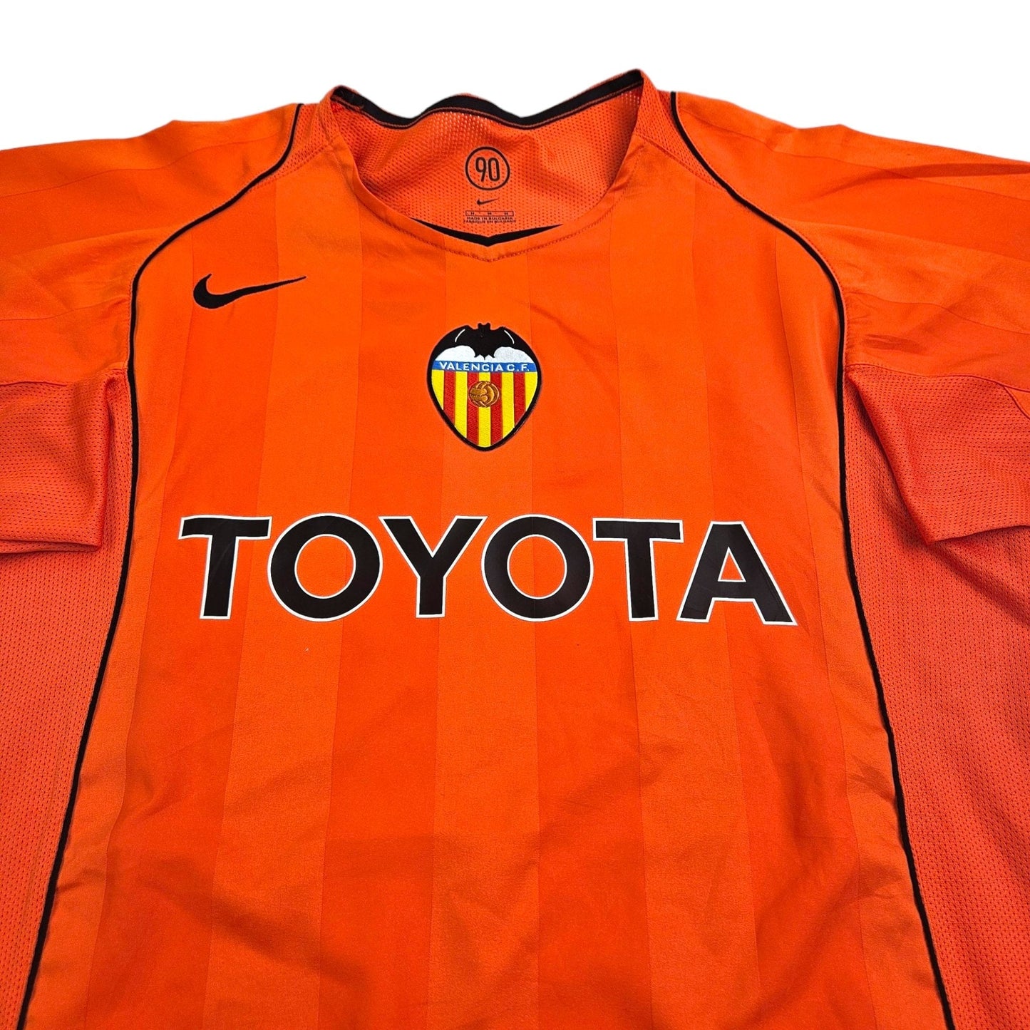 2004/05 Valencia Away Football Shirt (M) Nike