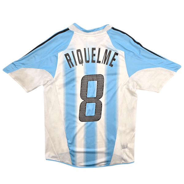 2004/06 Argentina Home Football Shirt (S) Adidas #8 Riquelme