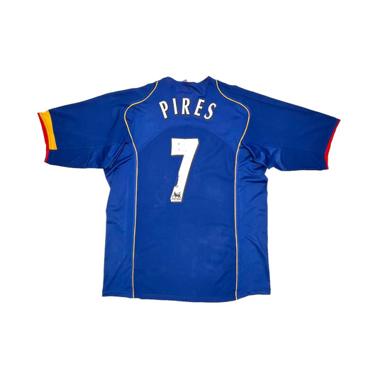 2004/06 Arsenal Away Football Shirt (XL) Nike # 7 Pires