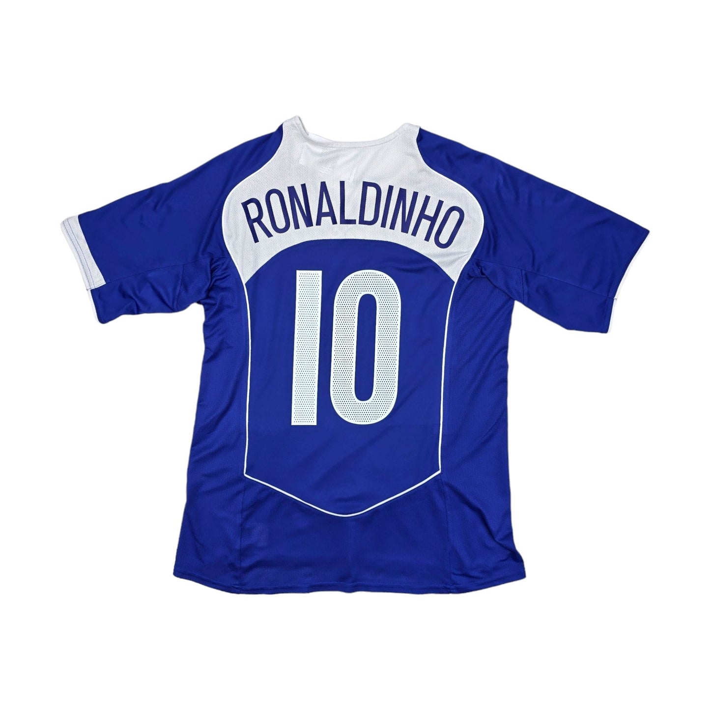 2004/06 Brazil Away Football Shirt (L) Nike #10 Ronaldinho