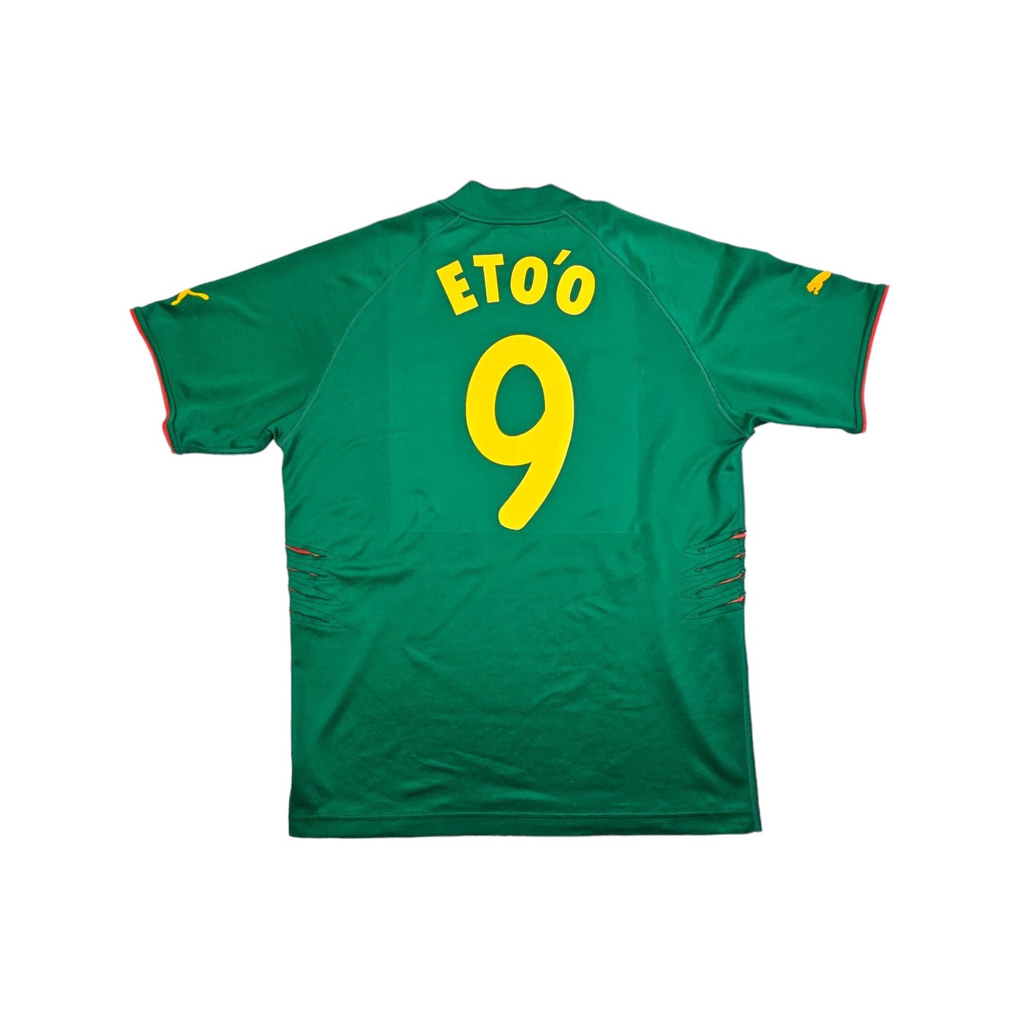 2004/06 Cameroon Home Football Shirt (2XL) Puma #9 Eto'o
