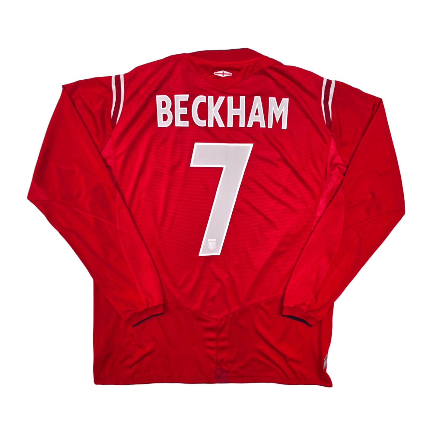 2004/06 England Away Football Shirt (XL) Umbro #7 Beckham