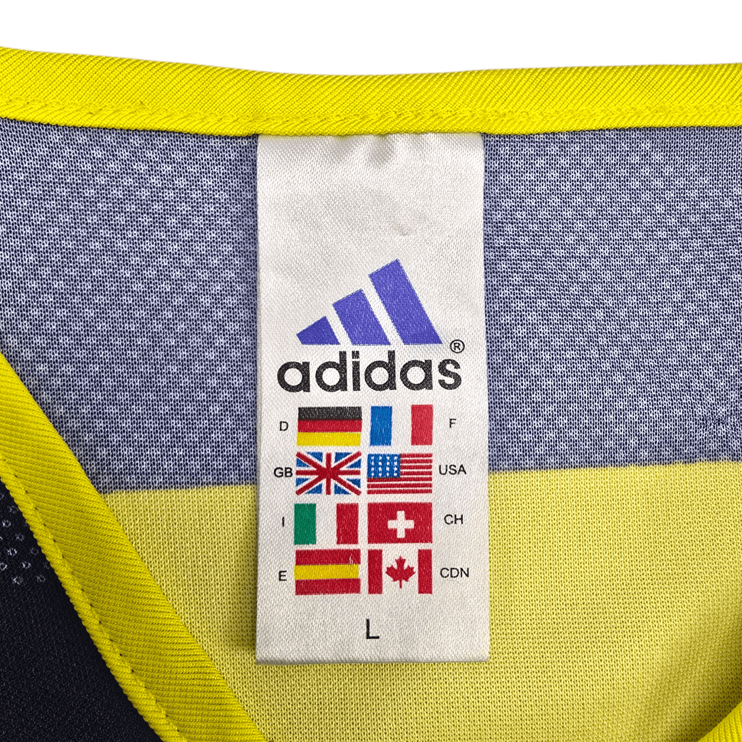 2004/06 Fenerbahce Home Football Shirt (L) Adidas #39 Anelka
