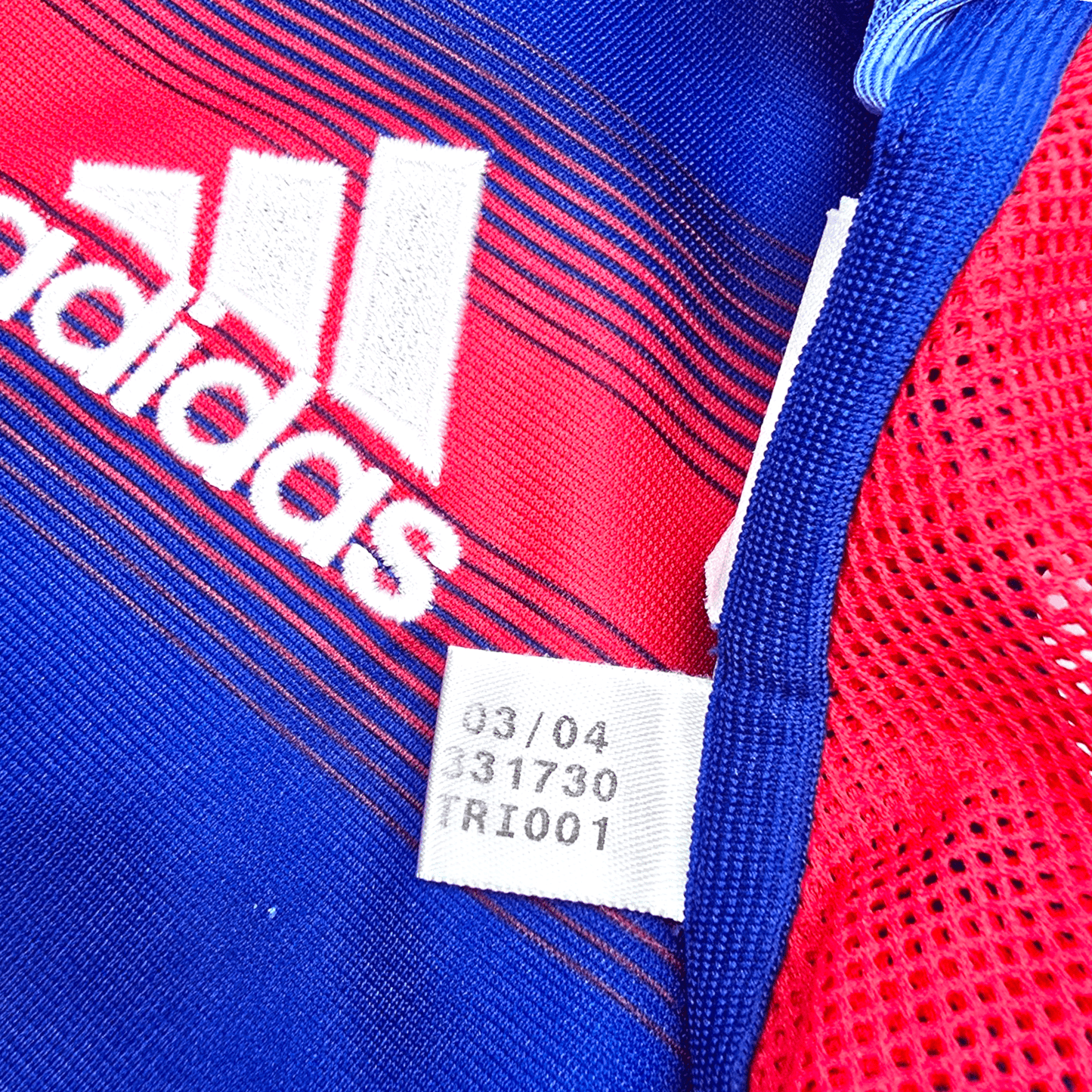 2004/06 France Home Football Shirt (XL) Adidas #10 Zidane