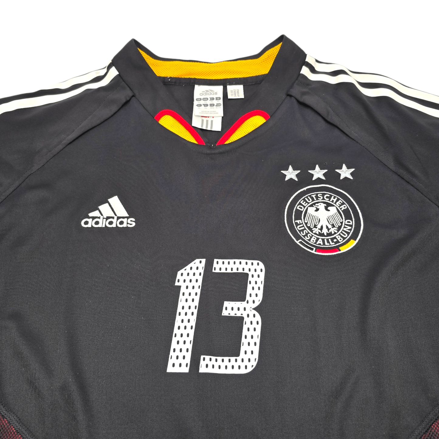 2004/06 Germany Away Football Shirt (XL) Adidas #13 Ballack
