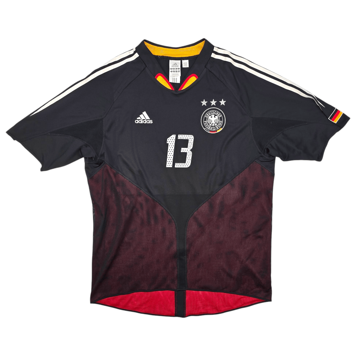 2004/06 Germany Away Football Shirt (XL) Adidas #13 Ballack