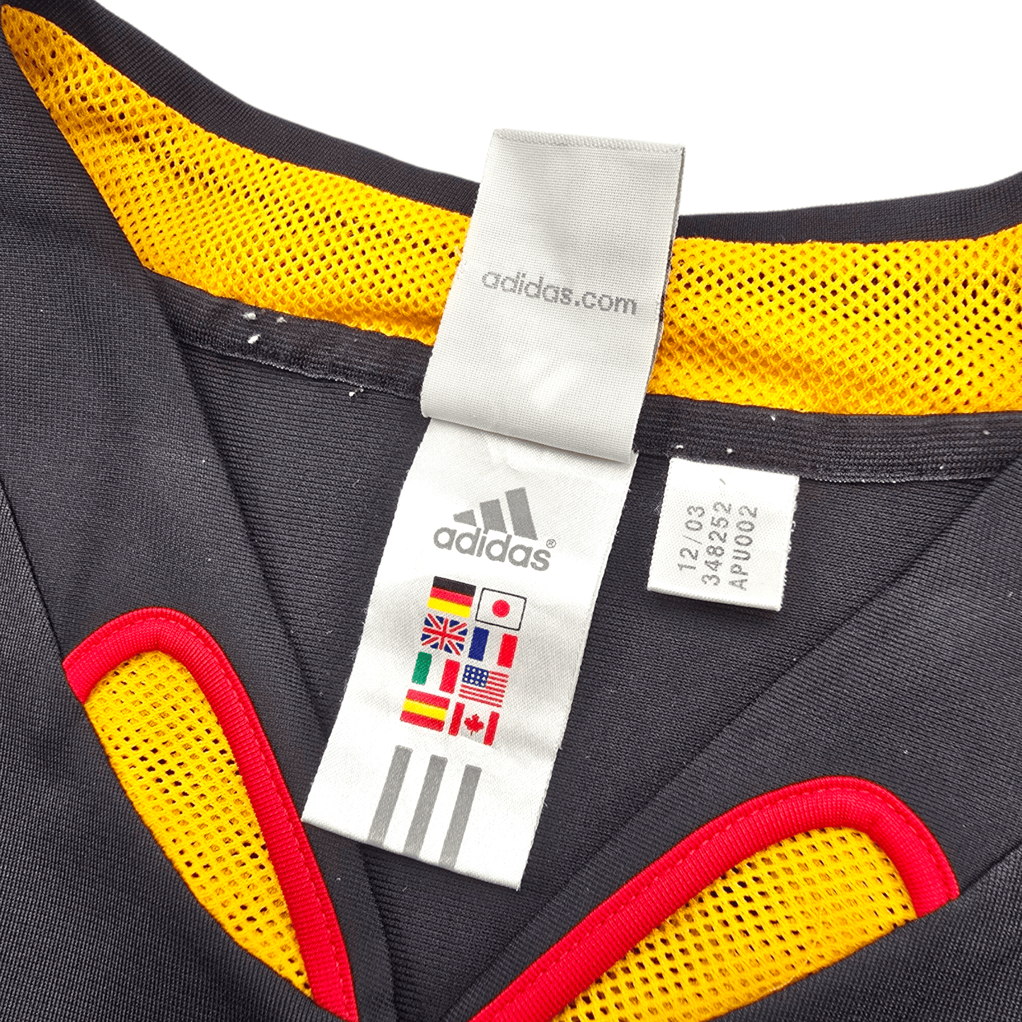 2004/06 Germany Away Football Shirt (XL) Adidas #13 Ballack