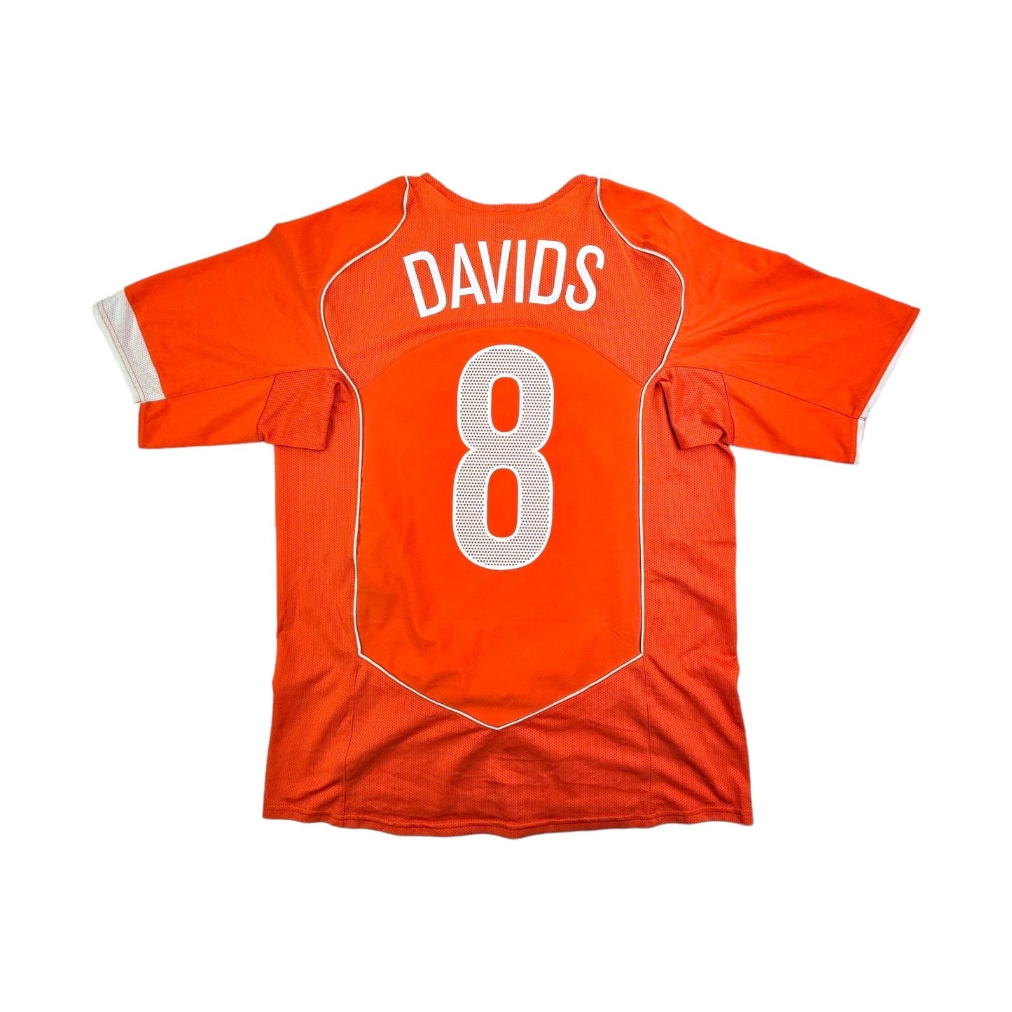 2004/06 Holland Home Football Shirt (M) Nike #8 Davids