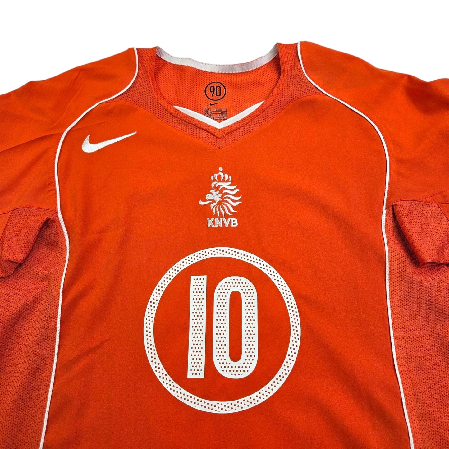 2004/06 Holland Home Football Shirt (S) Nike #10 v.Nistelrooy