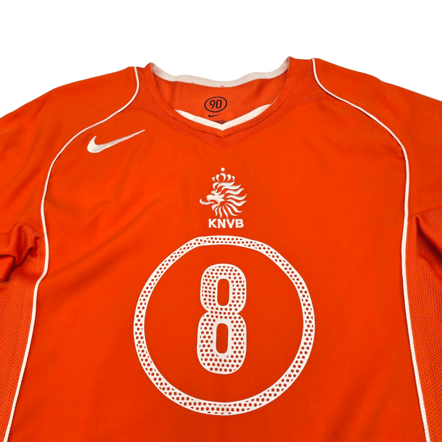 2004/06 Holland Home Football Shirt (S) Nike #8 Davids