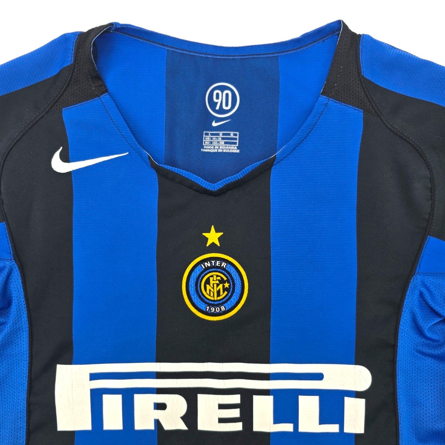 2004/06 Inter Milan Home Football Shirt (XS) Nike