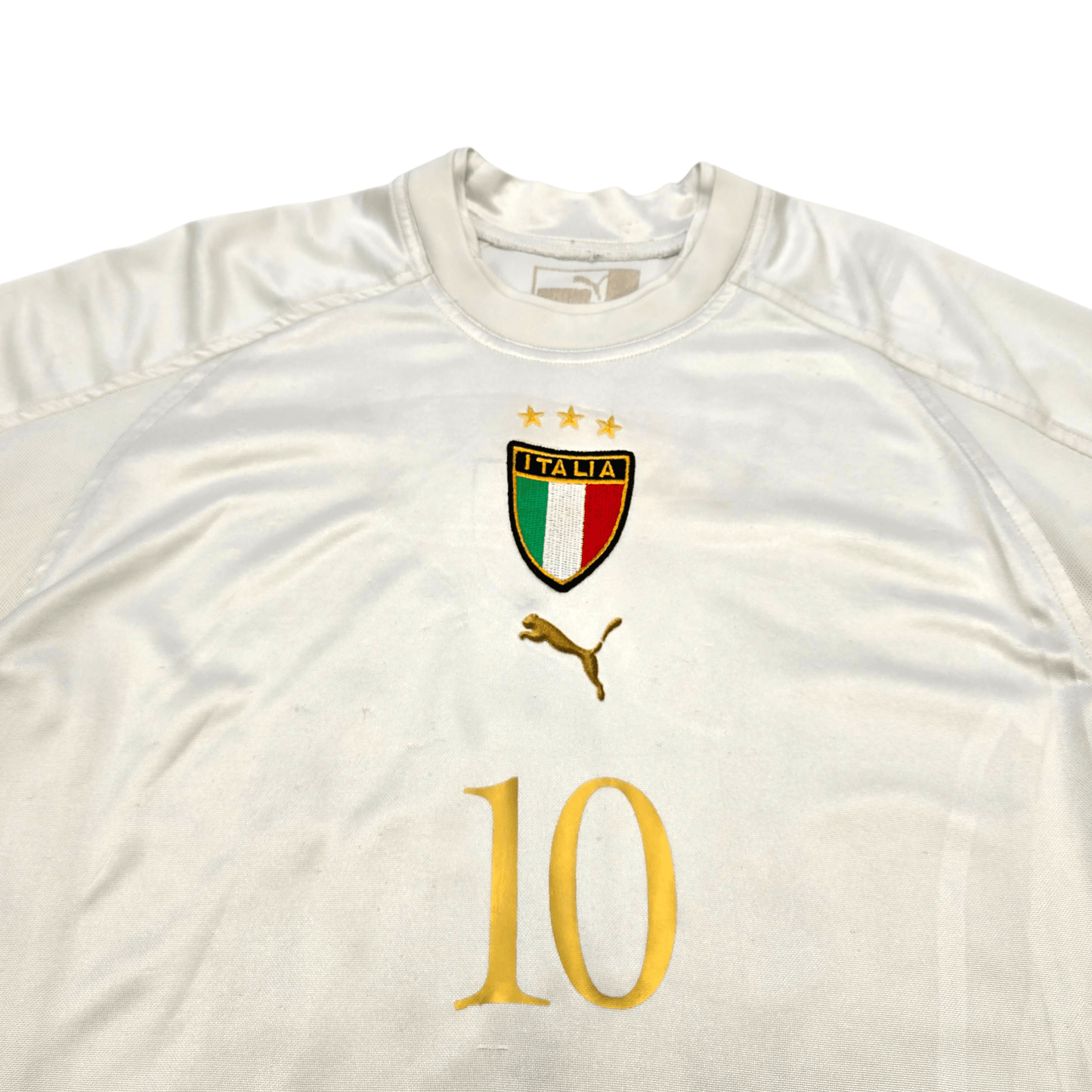 2004/06 Italy Away Football Shirt (S) Puma #10 Totti