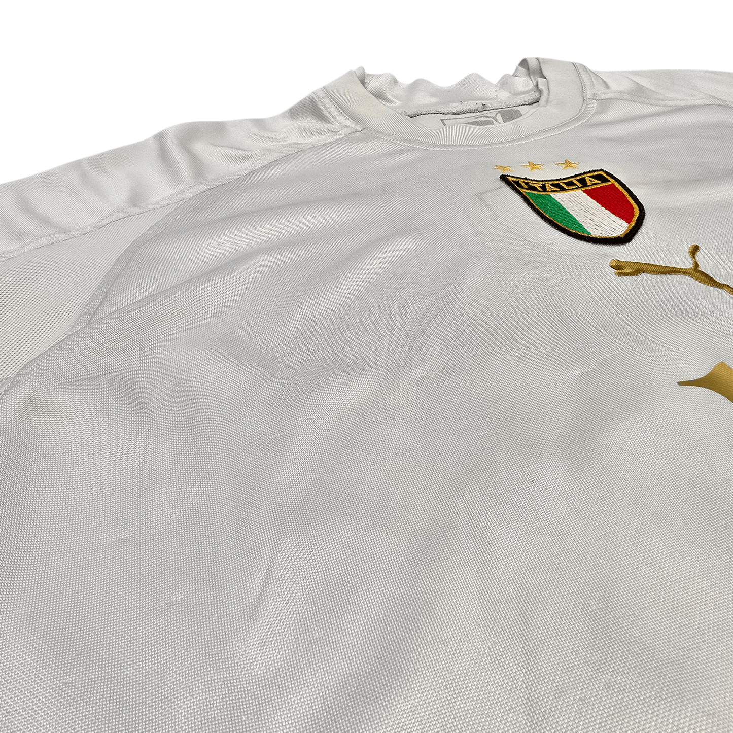 2004/06 Italy Away Football Shirt (S) Puma #10 Totti