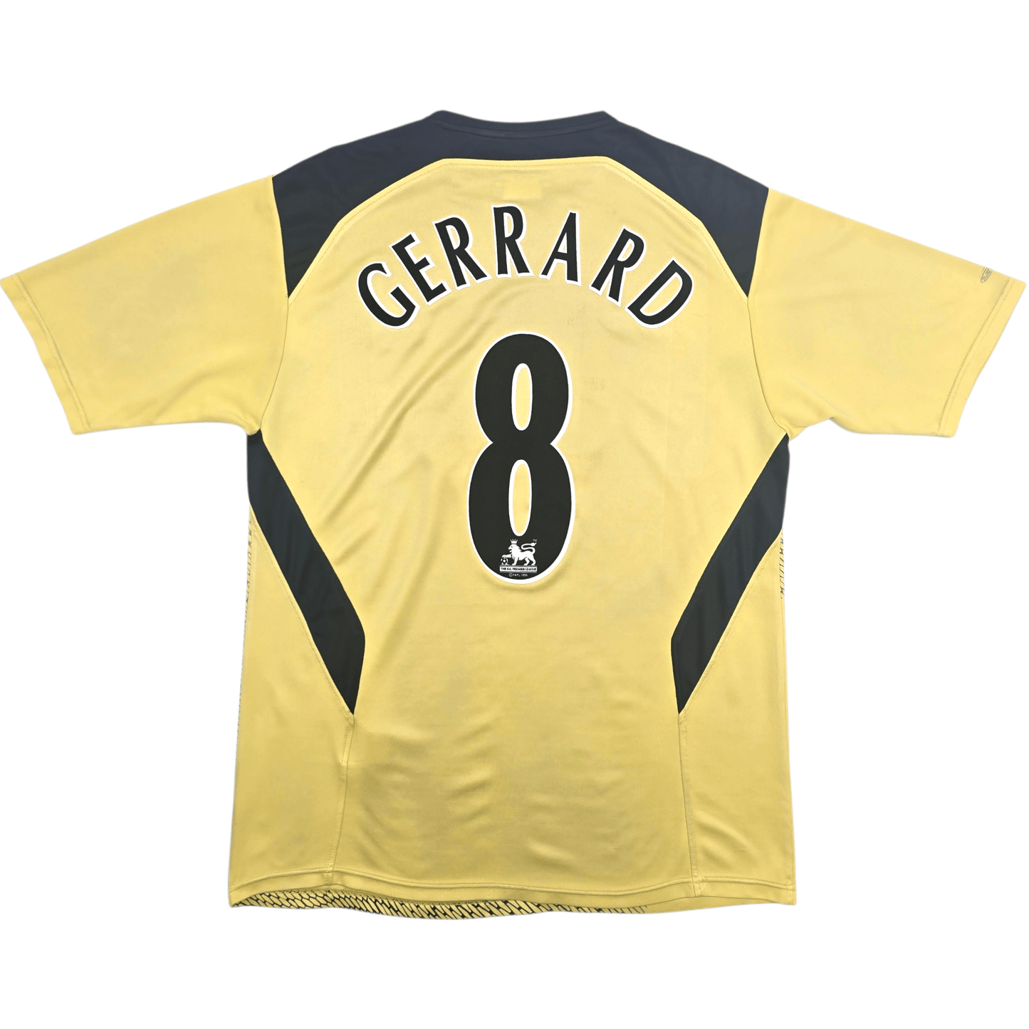 2004/06 Liverpool Away Football Shirt (L) Reebok #8 Gerrard