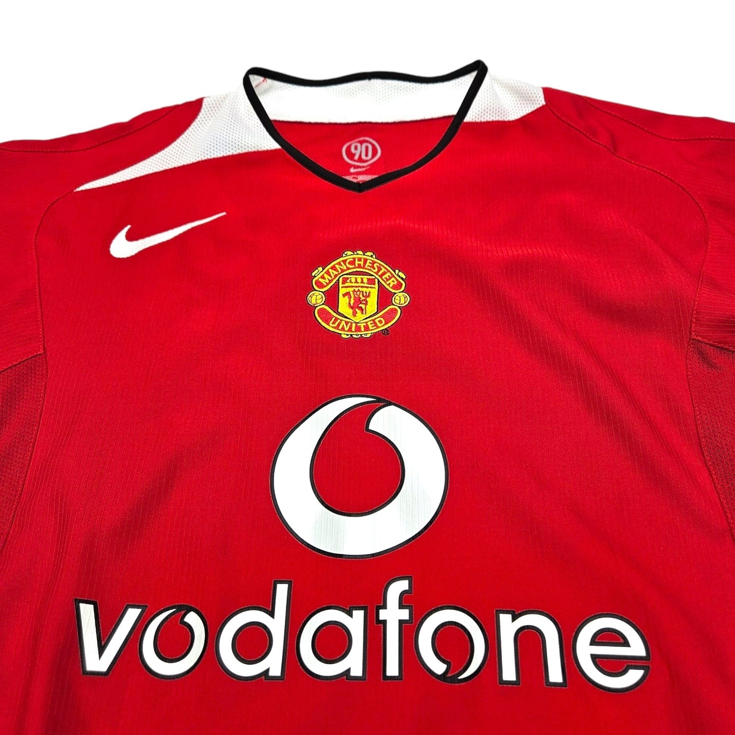 2004/06 Manchester United Home Football Shirt (L) Nike #7 Ronaldo