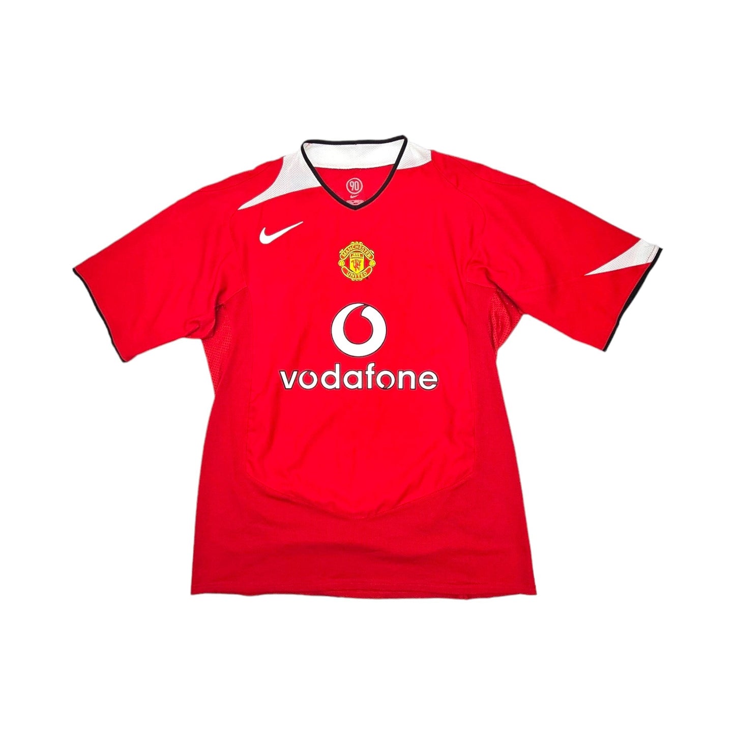 2004/06 Manchester United Home Football Shirt (L) Nike #7 Ronaldo