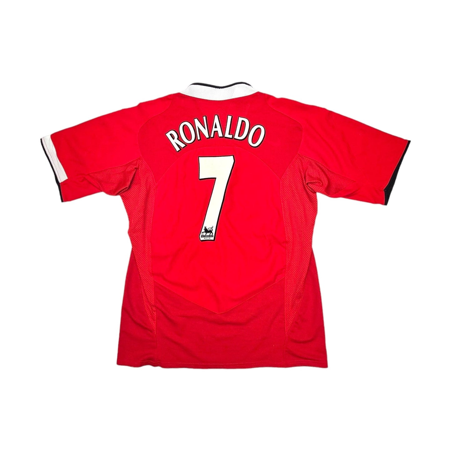 2004/06 Manchester United Home Football Shirt (L) Nike #7 Ronaldo