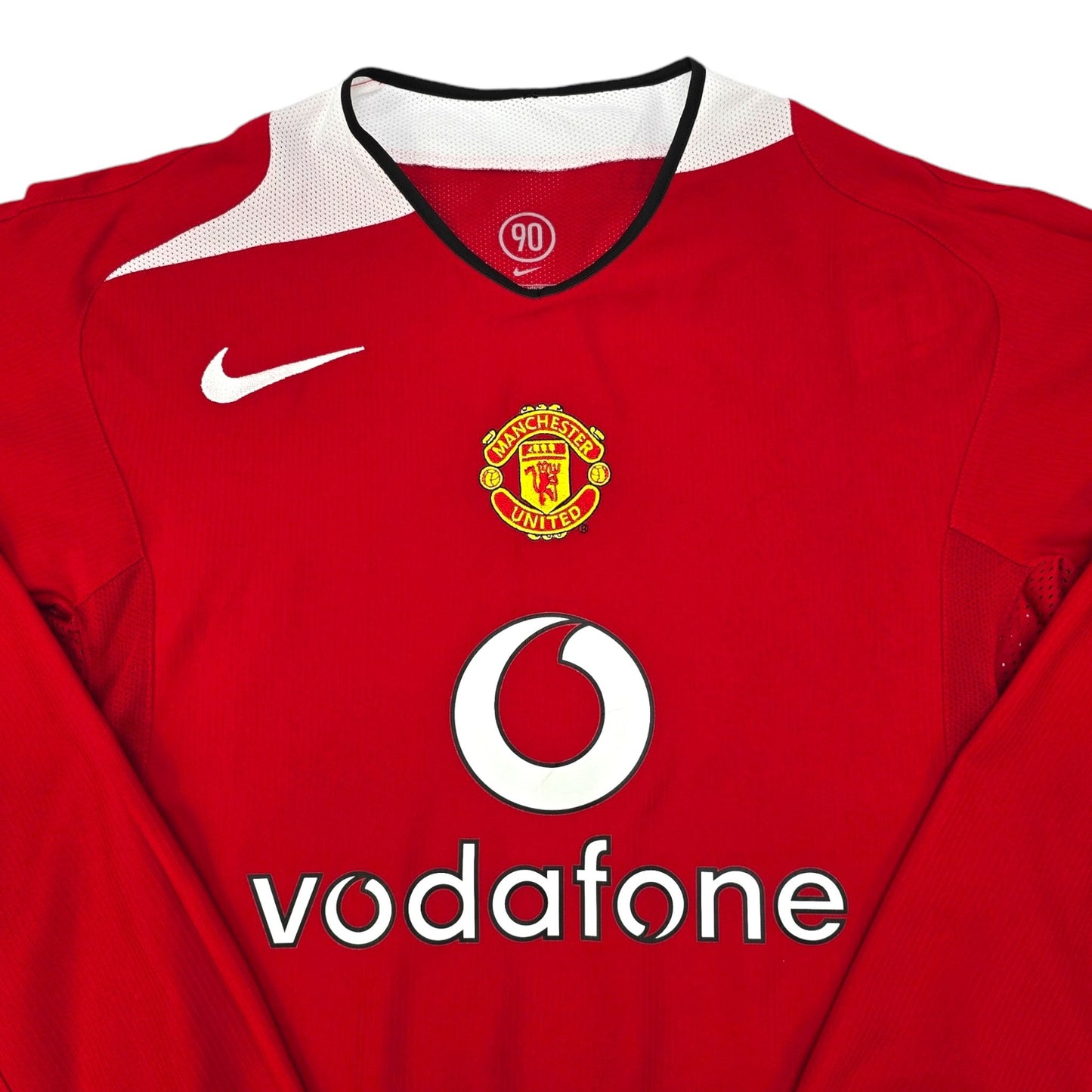 2004/06 Manchester United Home Football Shirt (M) Nike #7 Ronaldo