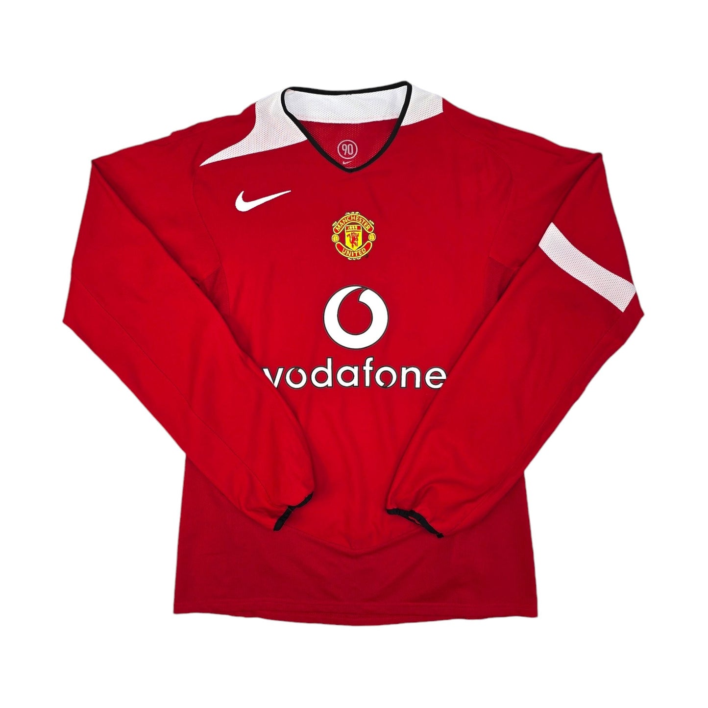 2004/06 Manchester United Home Football Shirt (M) Nike #7 Ronaldo