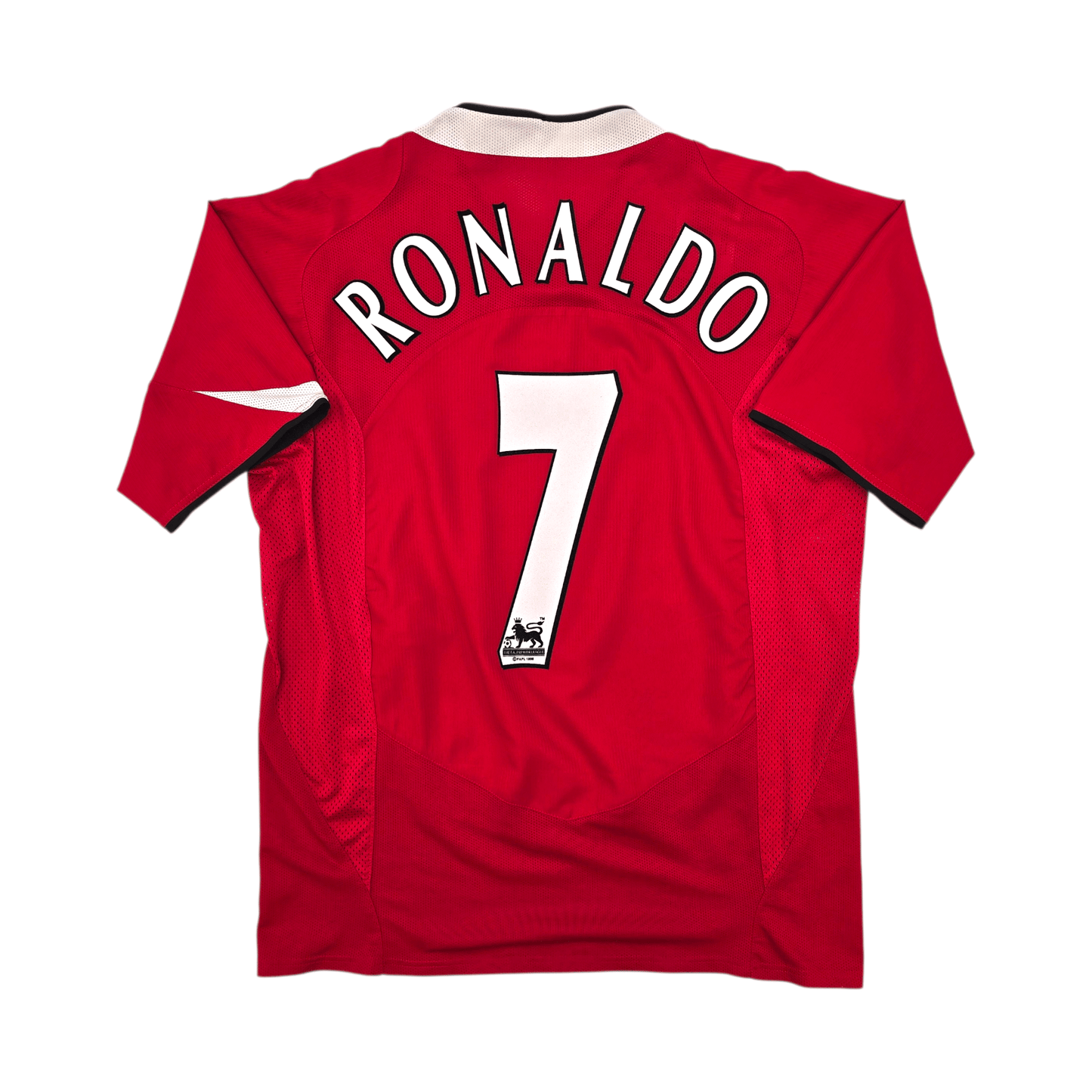 2004/06 Manchester United Home Football Shirt (M) Nike #7 Ronaldo