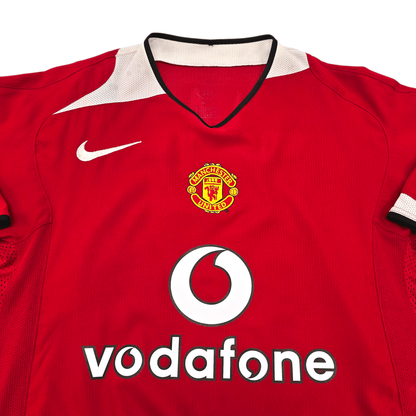 2004/06 Manchester United Home Football Shirt (M) Nike #7 Ronaldo