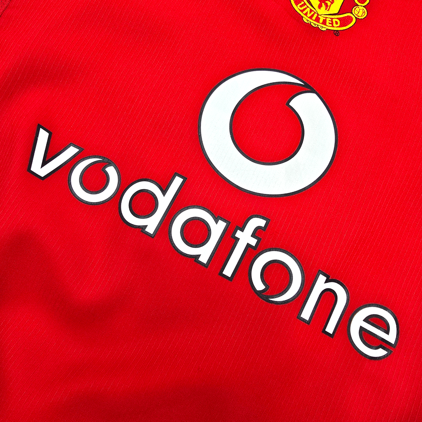 2004/06 Manchester United Home Football Shirt (XL) Nike #8 Rooney