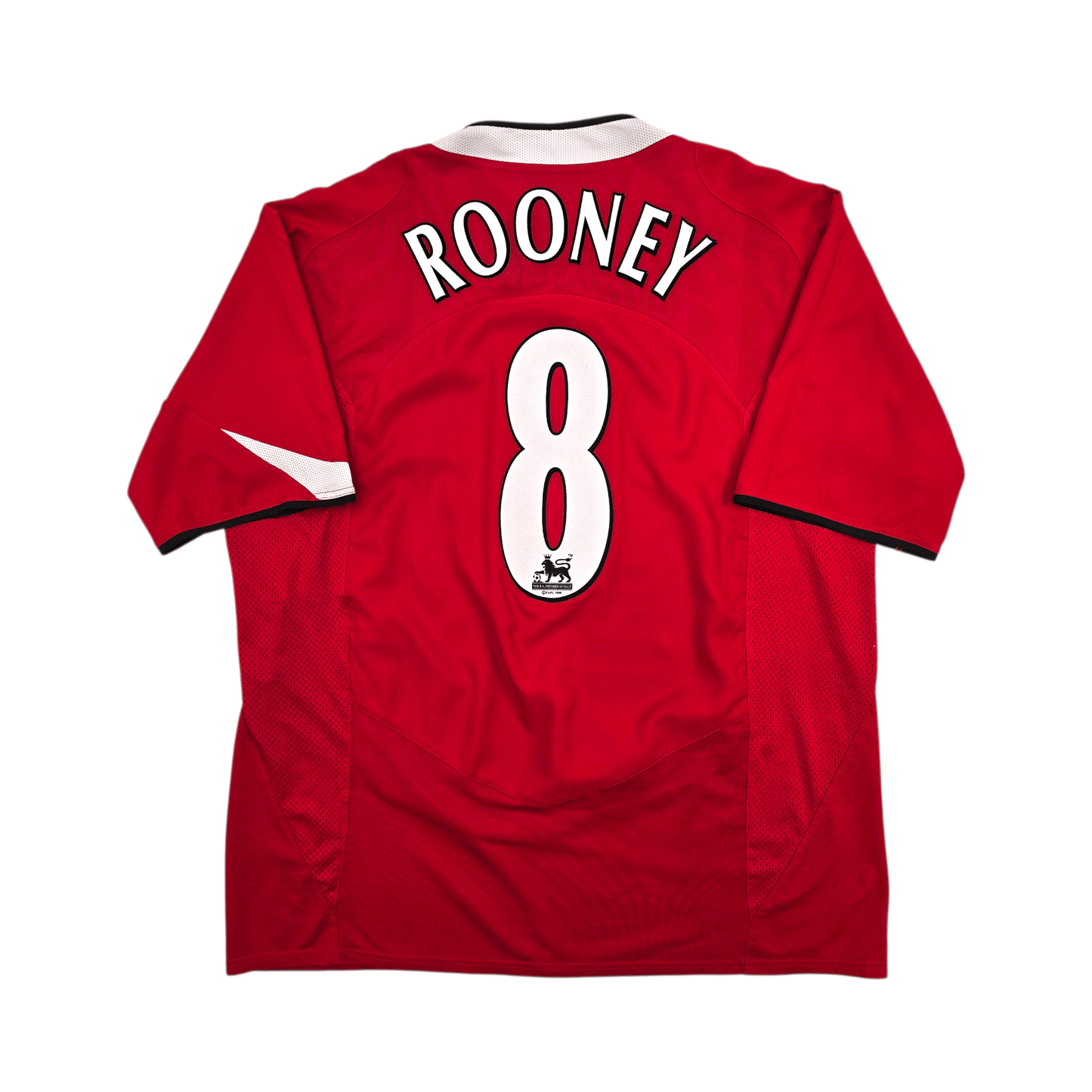 2004/06 Manchester United Home Football Shirt (XL) Nike #8 Rooney