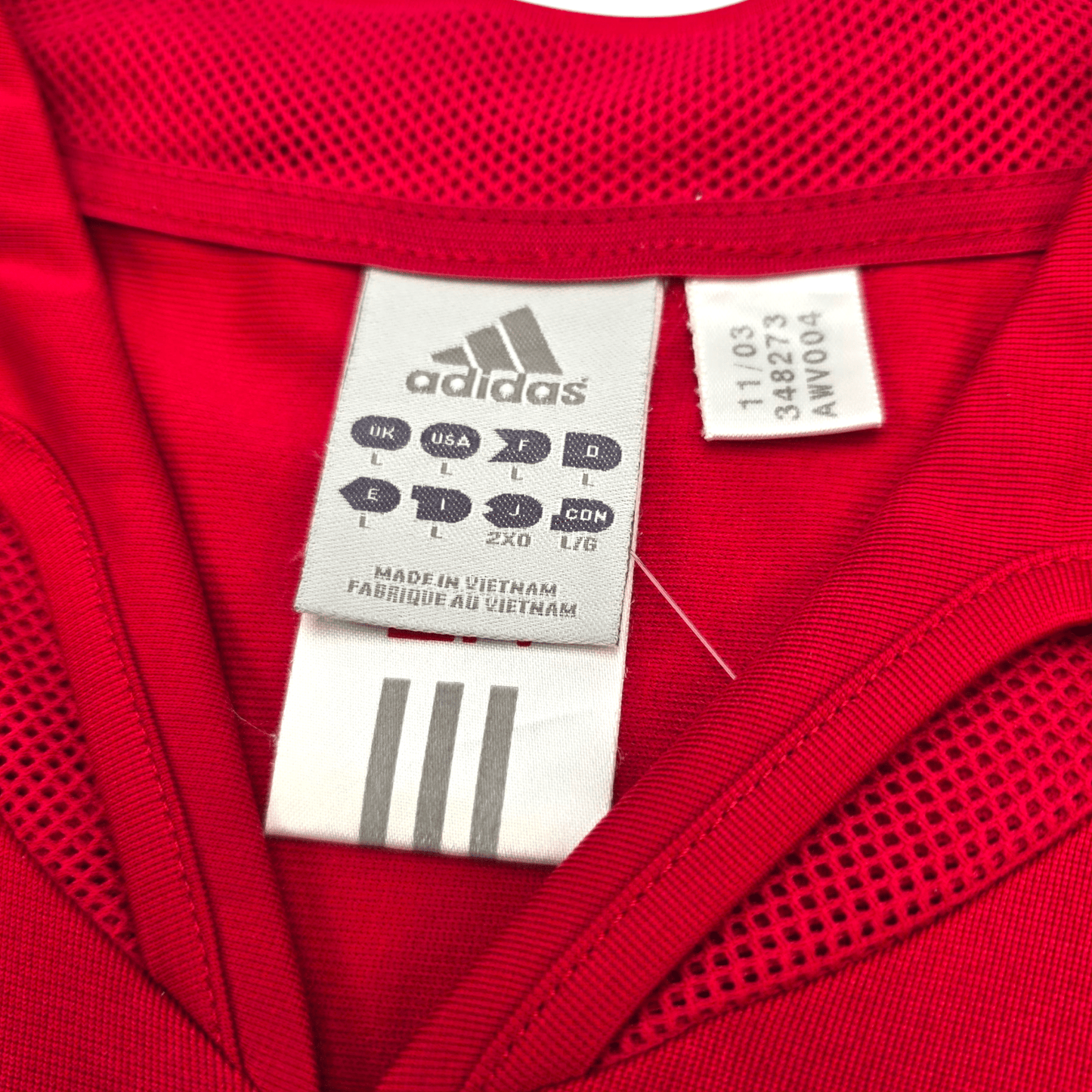 2004/06 Spain Home Football Shirt (L) Adidas #9 Torres