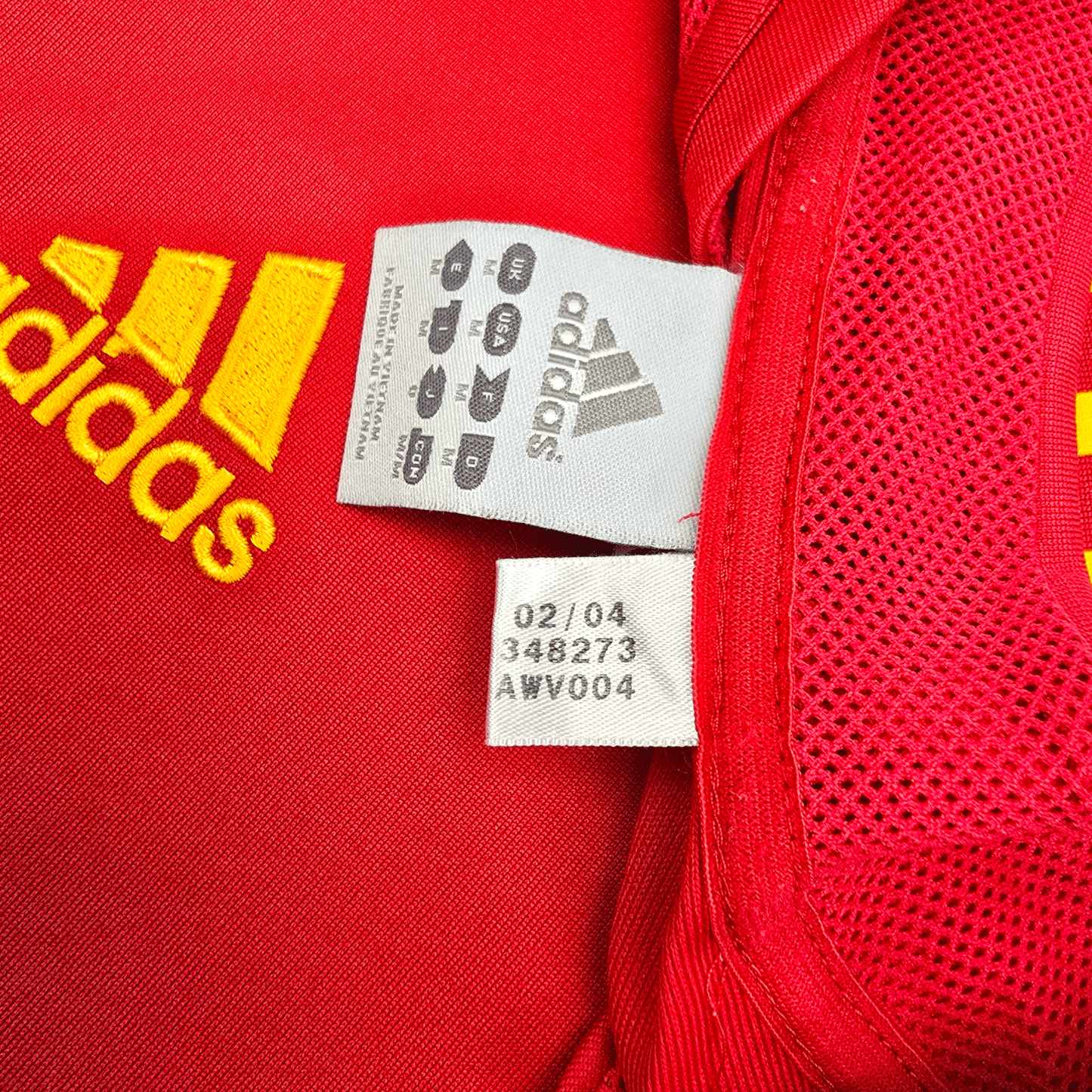 2004/06 Spain Home Football Shirt (M) Adidas #9 Torres