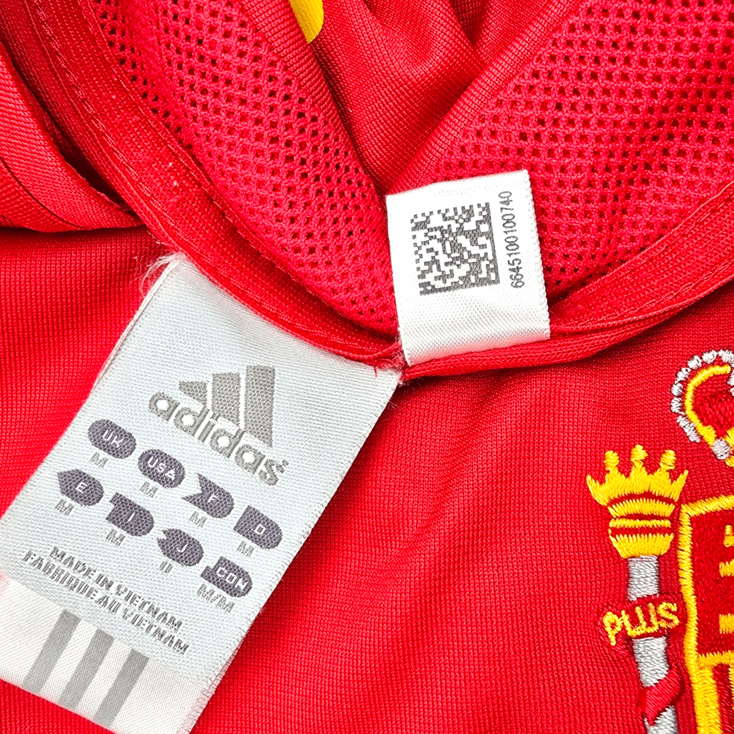 2004/06 Spain Home Football Shirt (M) Adidas #9 Torres
