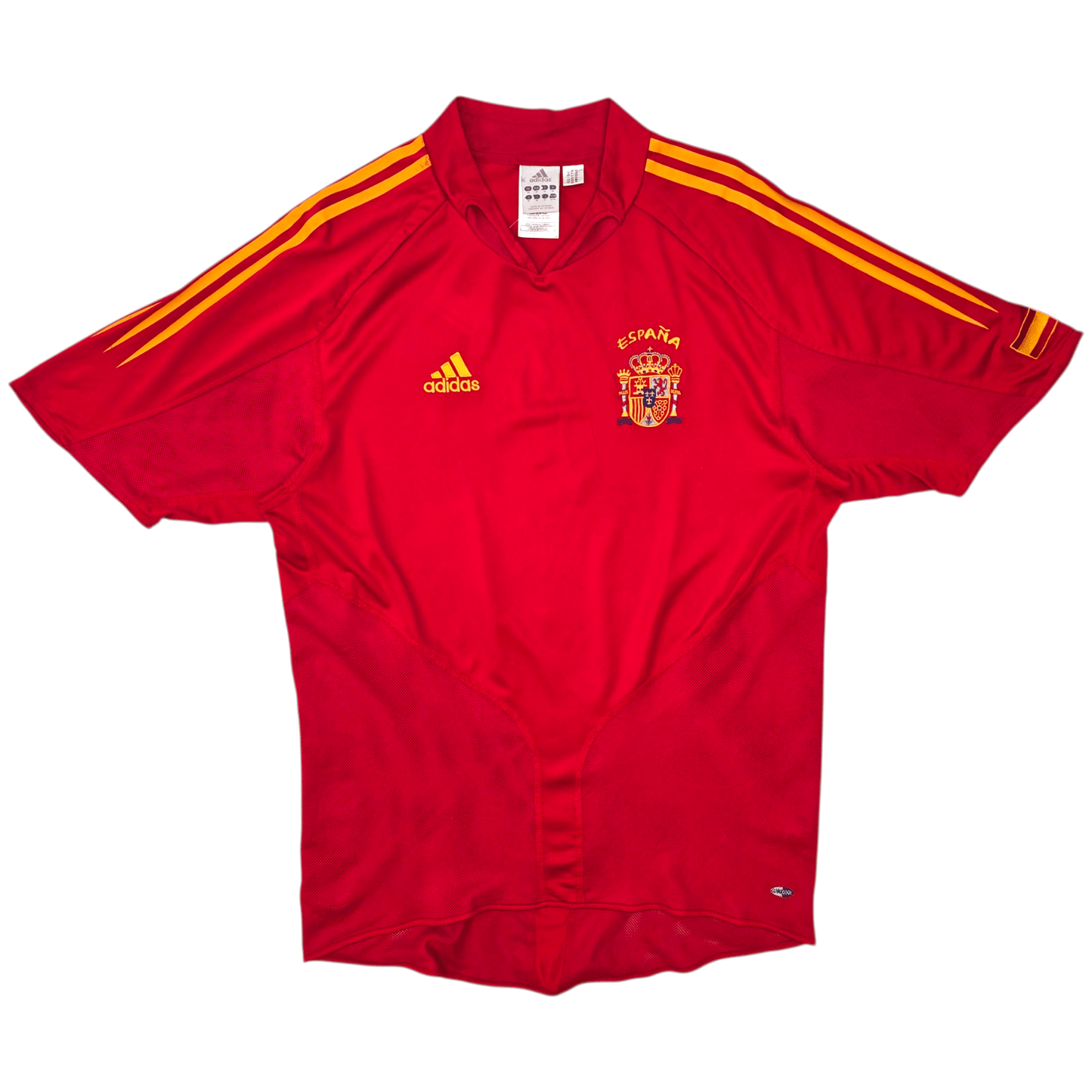 2004/06 Spain Home Football Shirt (M) Adidas