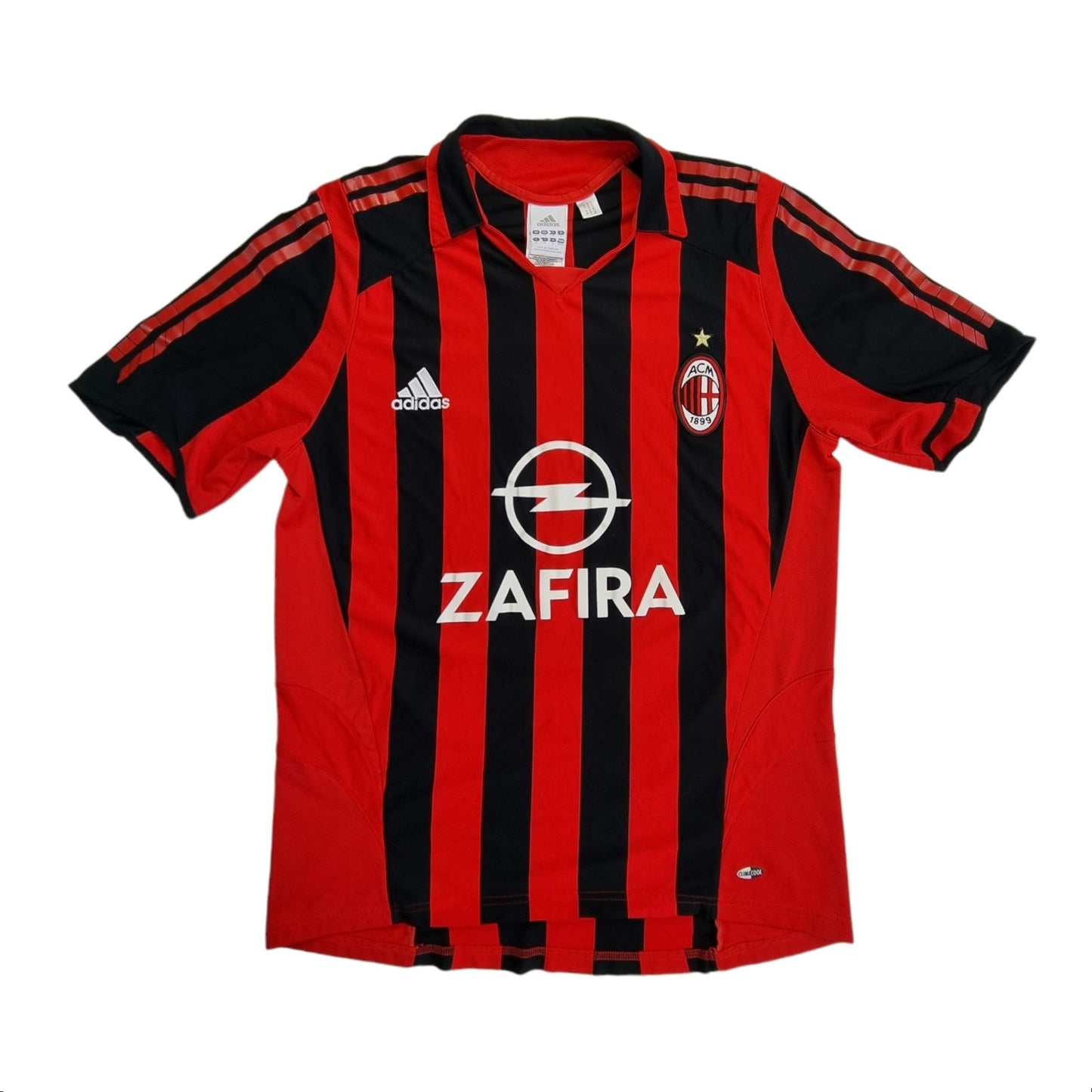 2005/06 AC Milan Home Football Shirt (M) Adidas # 10 Rui Costa