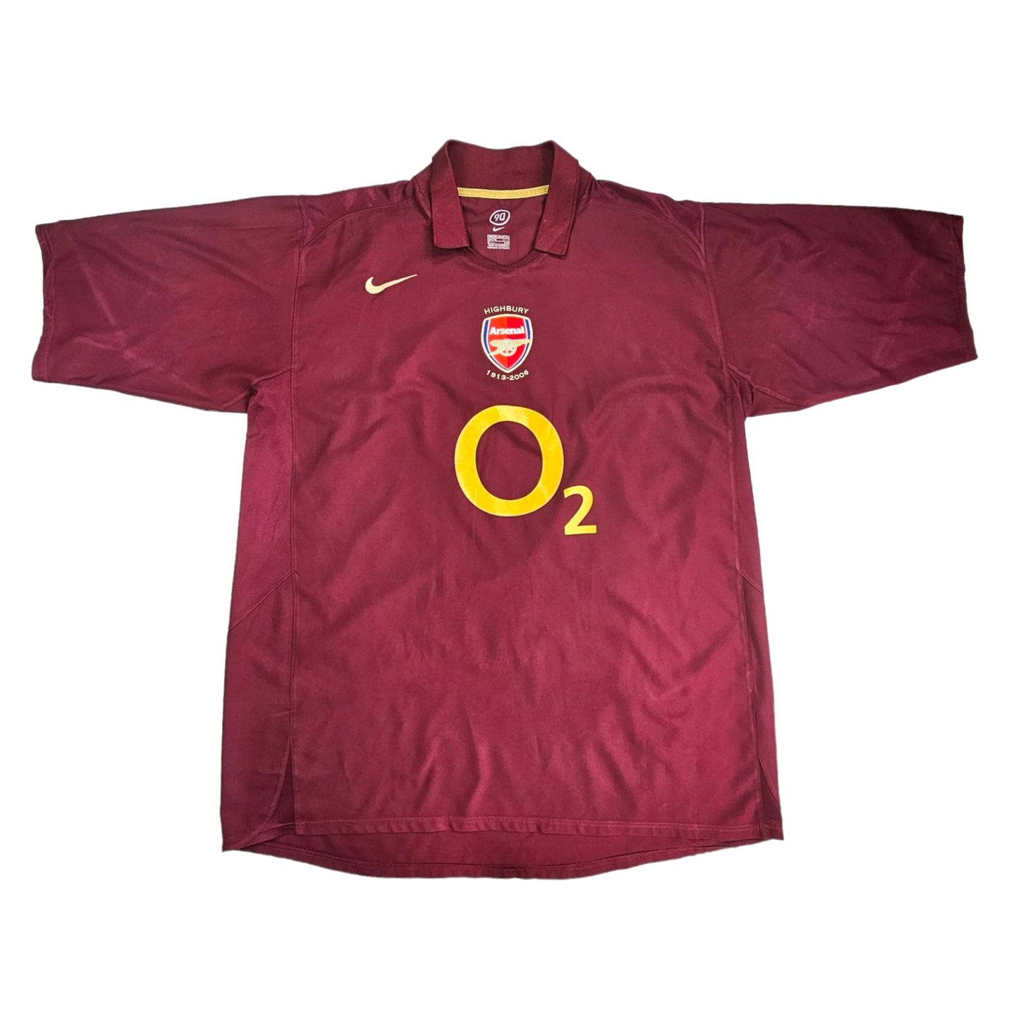 2005/06 Arsenal Home Football Shirt (2XL) Nike #14 Henry
