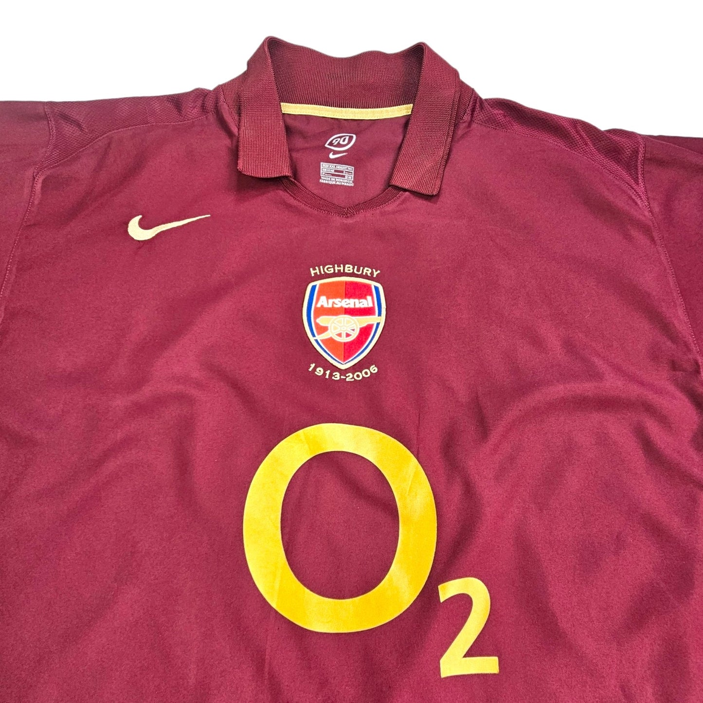 2005/06 Arsenal Home Football Shirt (2XL) Nike #14 Henry