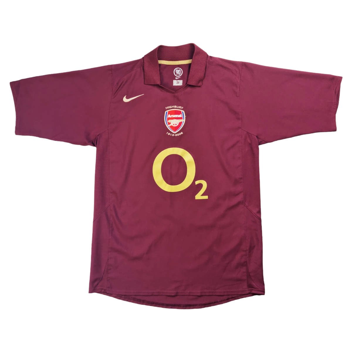 2005/06 Arsenal Home Football Shirt (M) Nike