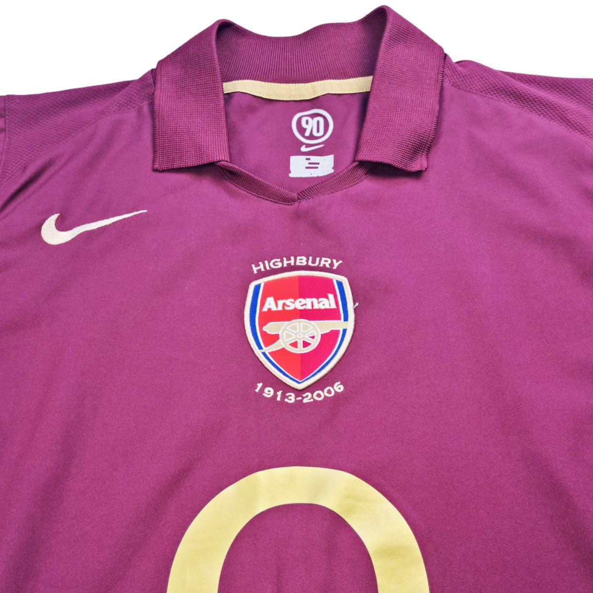 2005/06 Arsenal Home Football Shirt (M) Nike