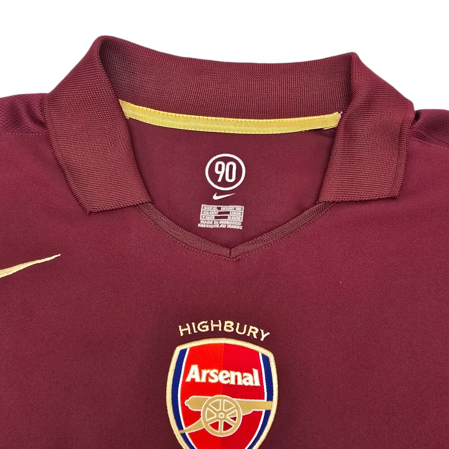 2005/06 Arsenal Home Football Shirt (XL) Nike #14 Henry