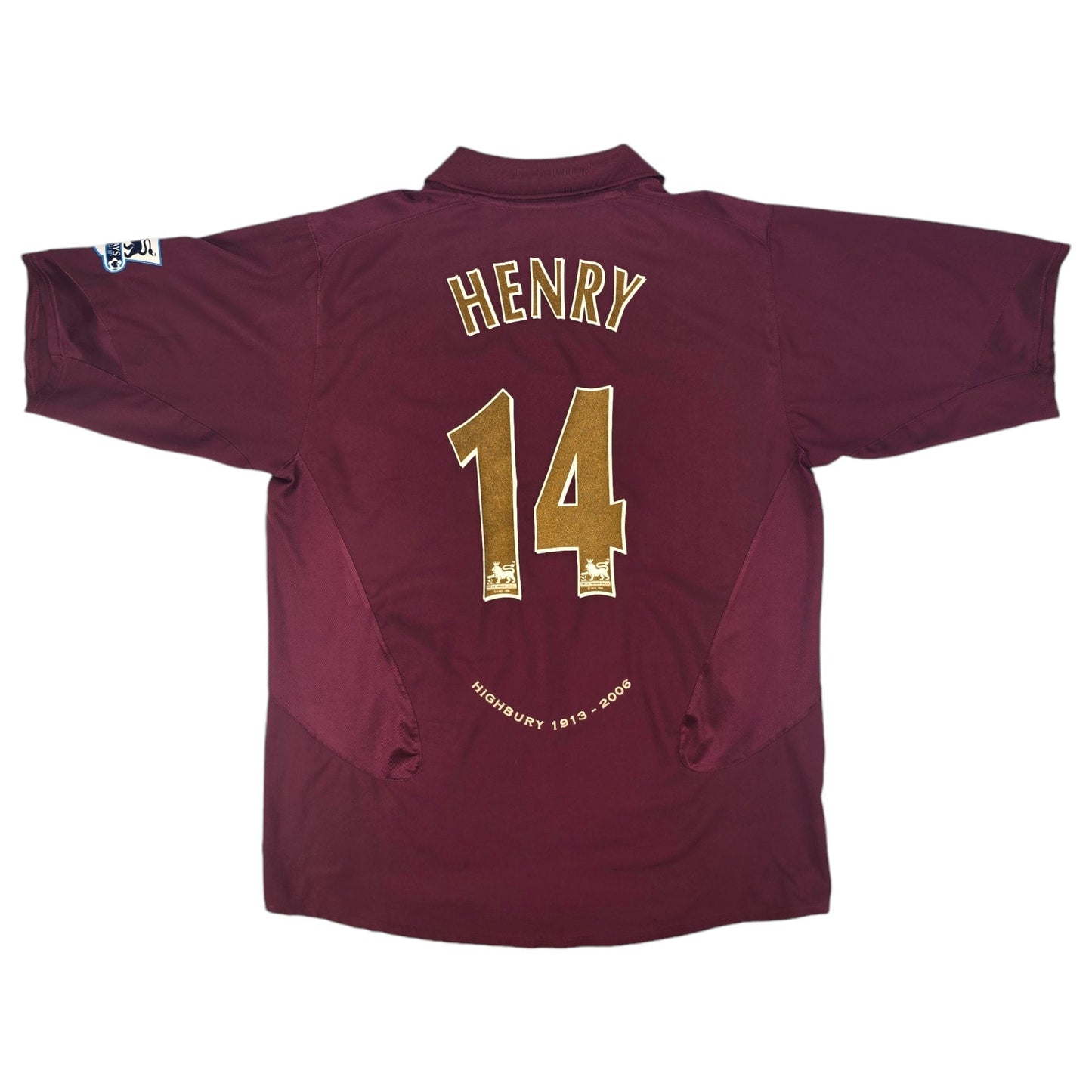 2005/06 Arsenal Home Football Shirt (XL) Nike #14 Henry