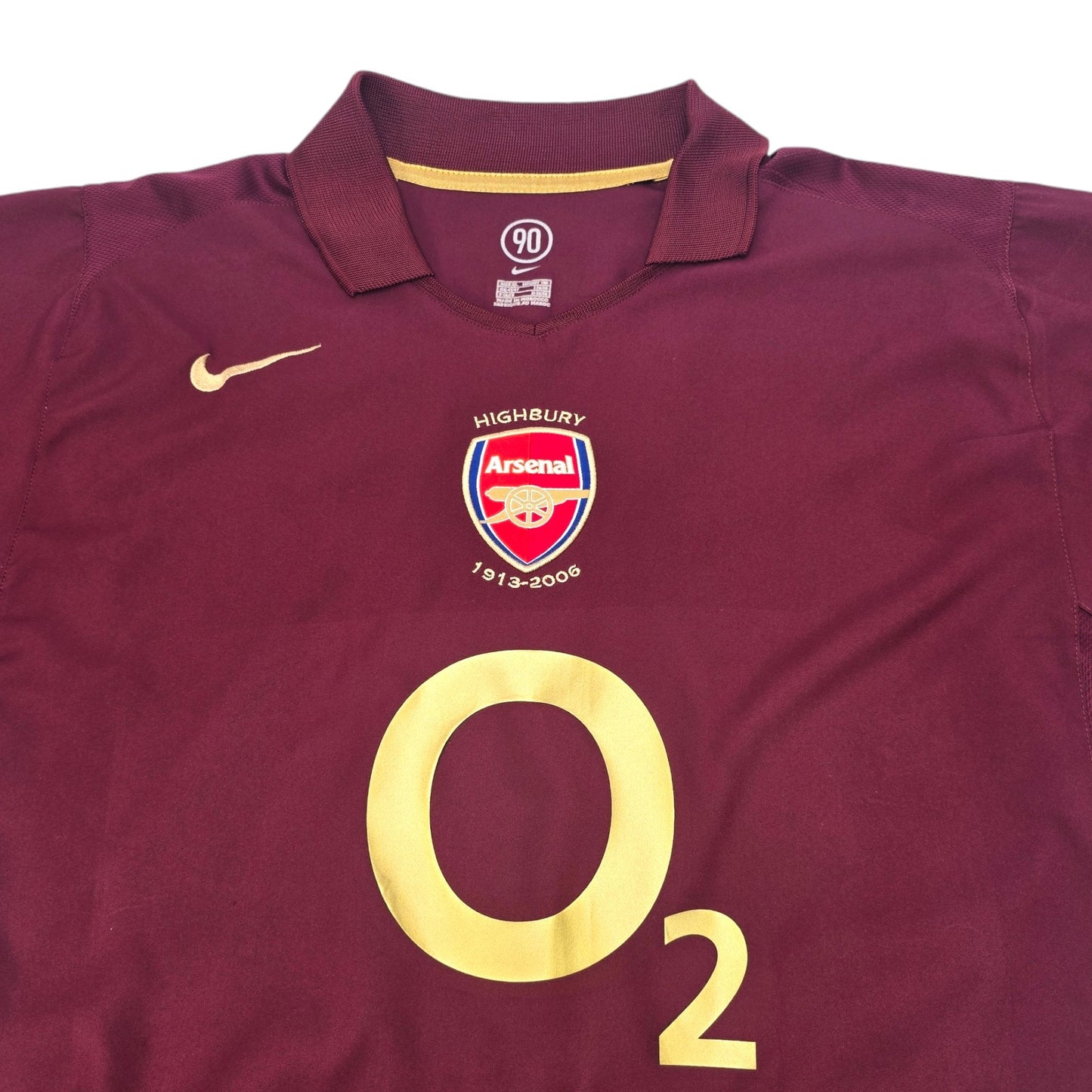 2005/06 Arsenal Home Football Shirt (XL) Nike #14 Henry