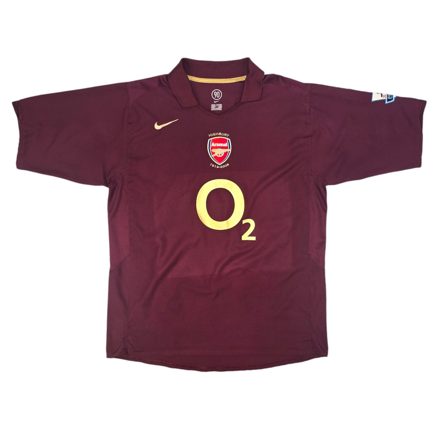 2005/06 Arsenal Home Football Shirt (XL) Nike #14 Henry