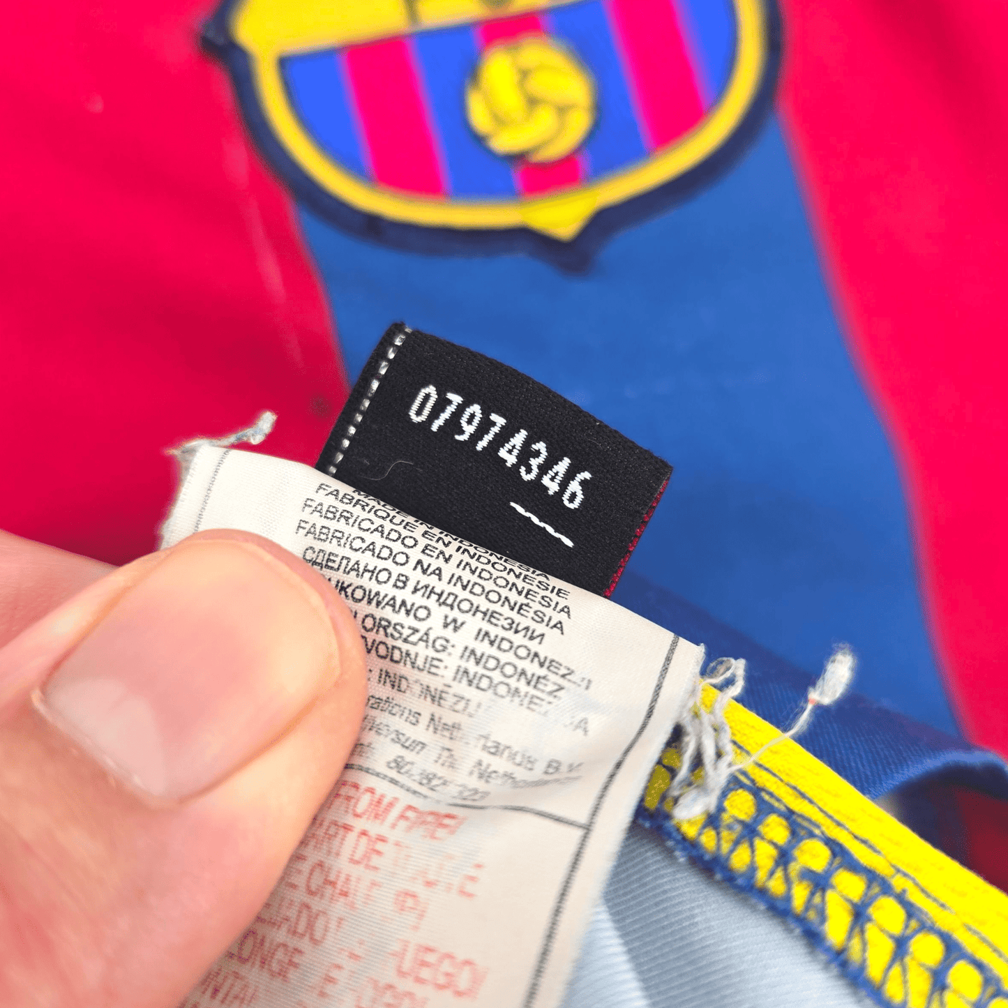 2005/06 Barcelona Home Football Shirt (2XL) Nike #10 Ronaldinho
