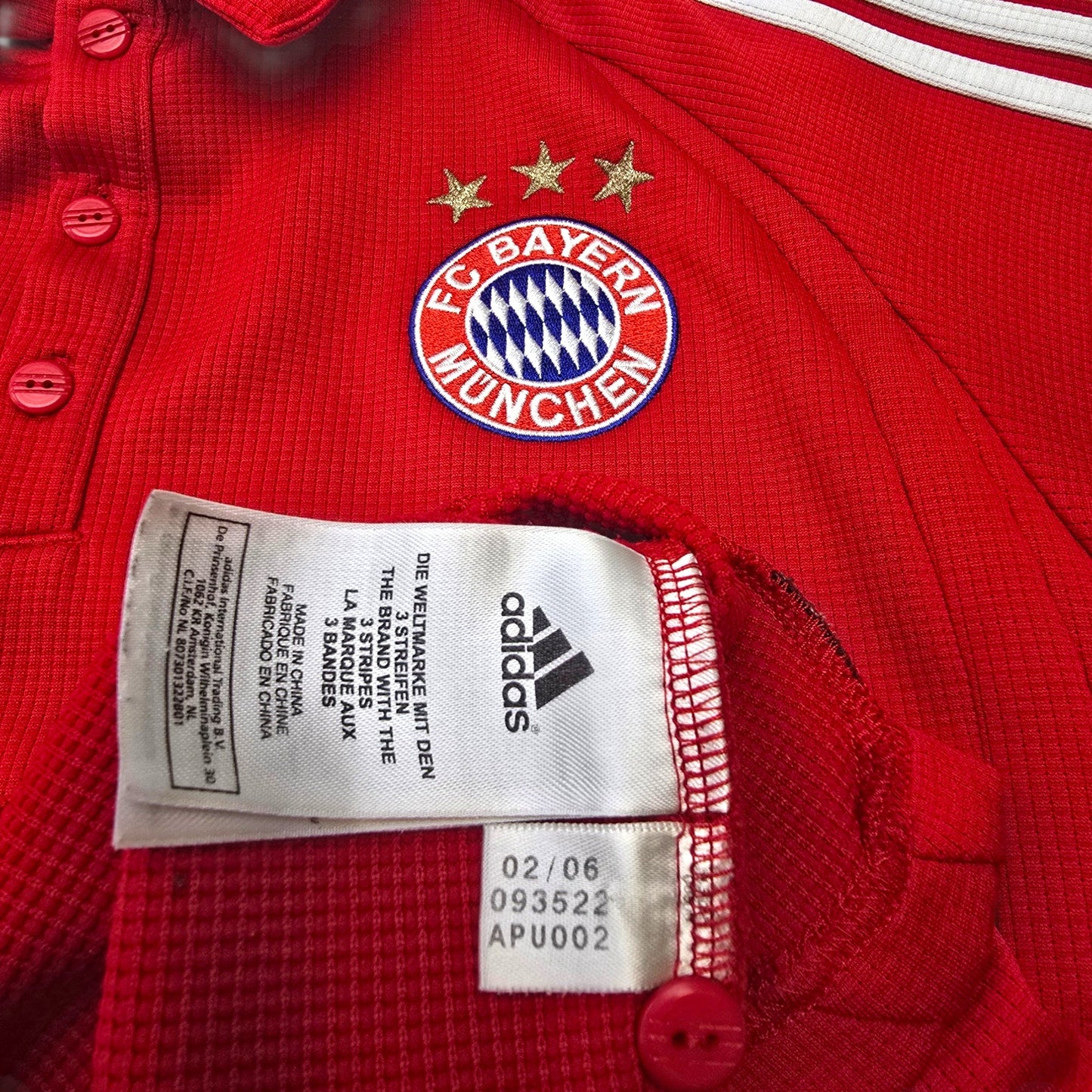 2005/06 Bayern Munich Training Shirt (S) Adidas