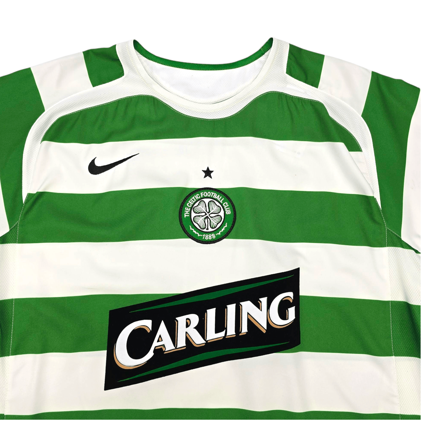 2005/06 Celtic Home Football Shirt (XL) Nike #25 Nakamura