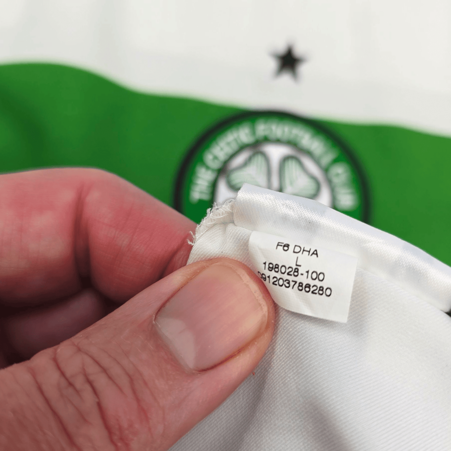 2005/06 Celtic Home Football Shirt (XL) Nike #25 Nakamura