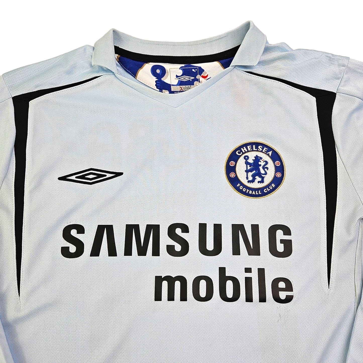 2005/06 Chelsea Away Football Shirt (L) Umbro #15 Drogba