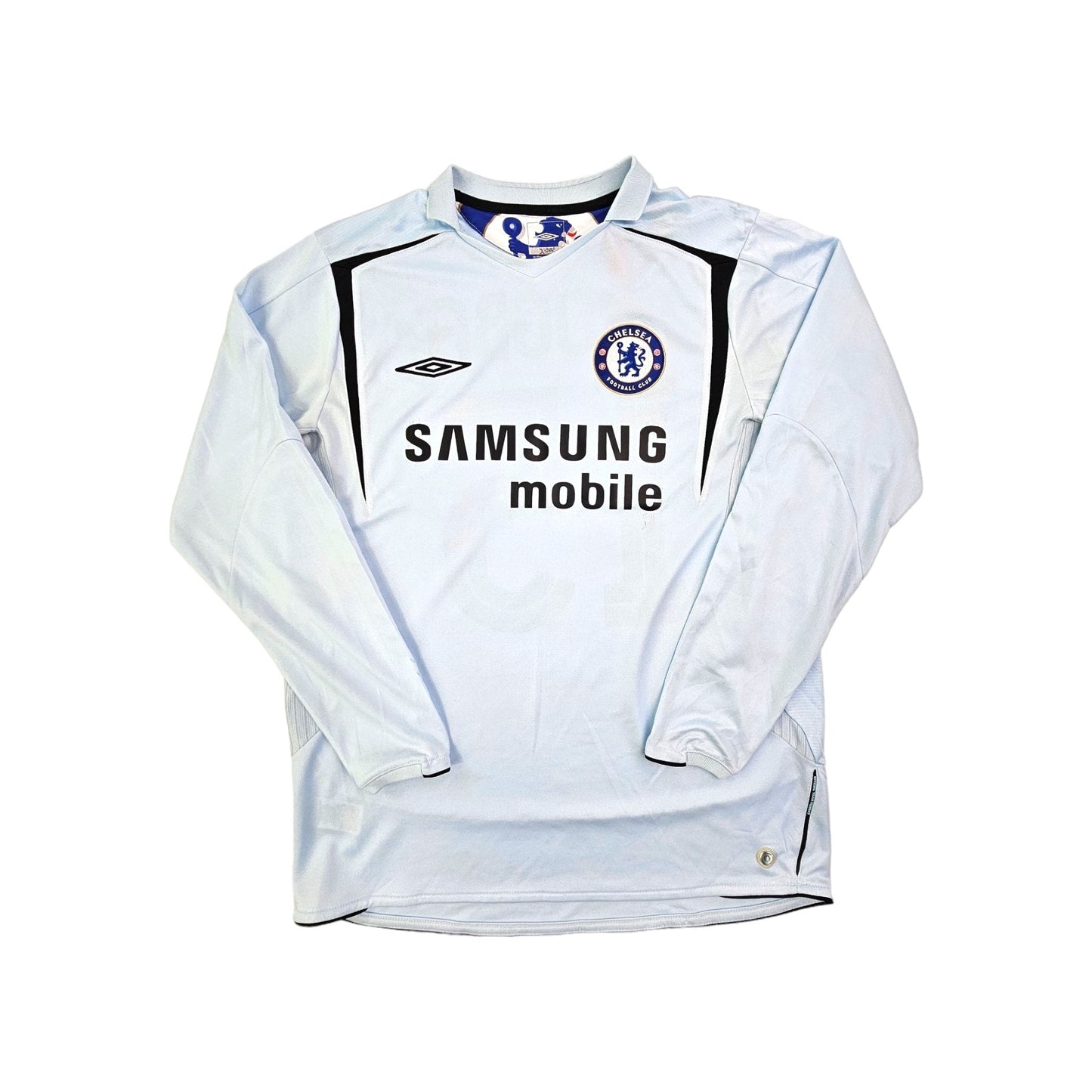 2005/06 Chelsea Away Football Shirt (L) Umbro #15 Drogba