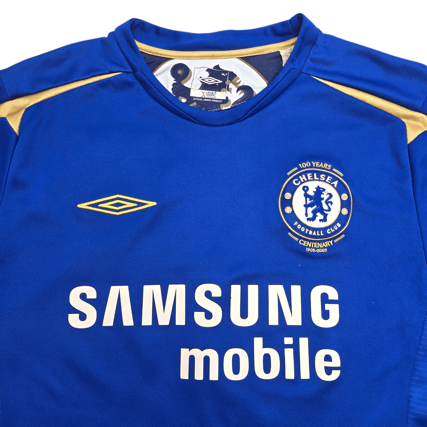 2005/06 Chelsea Home Football Shirt (L) Umbro #8 Lampard