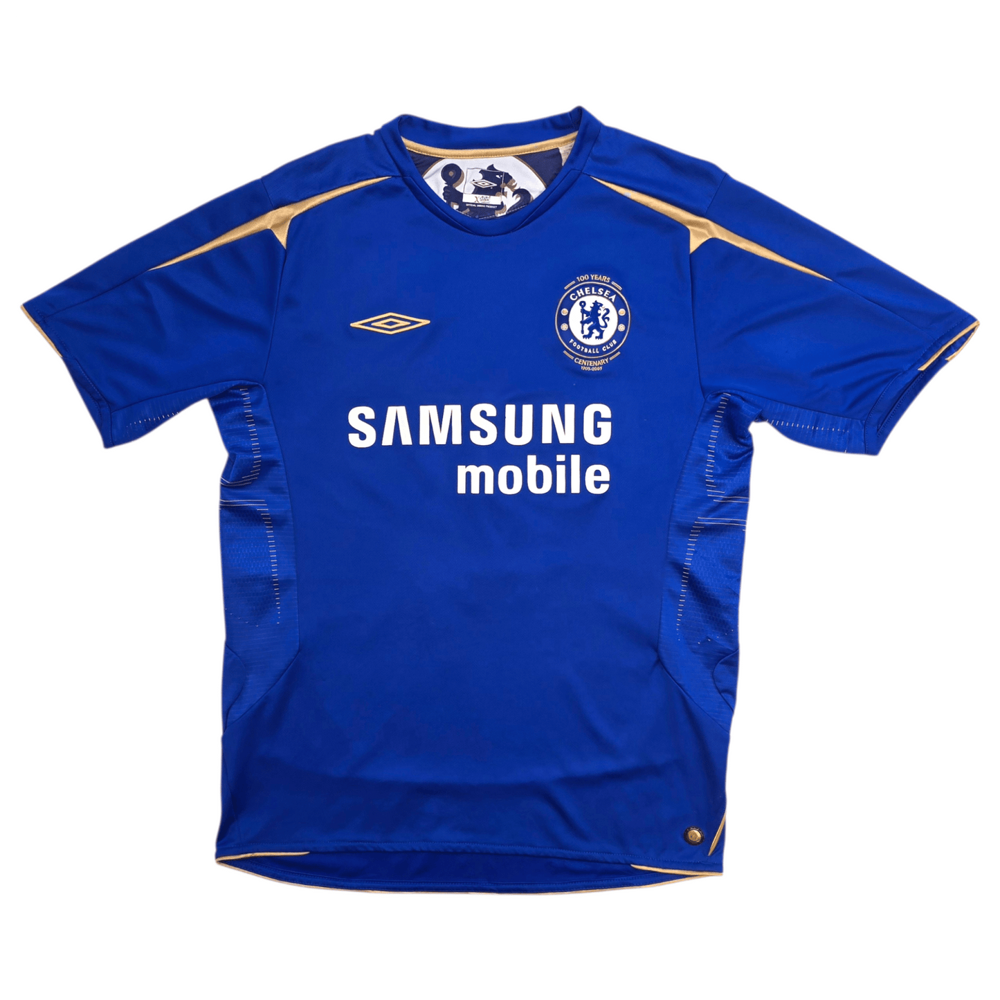 2005/06 Chelsea Home Football Shirt (L) Umbro #8 Lampard