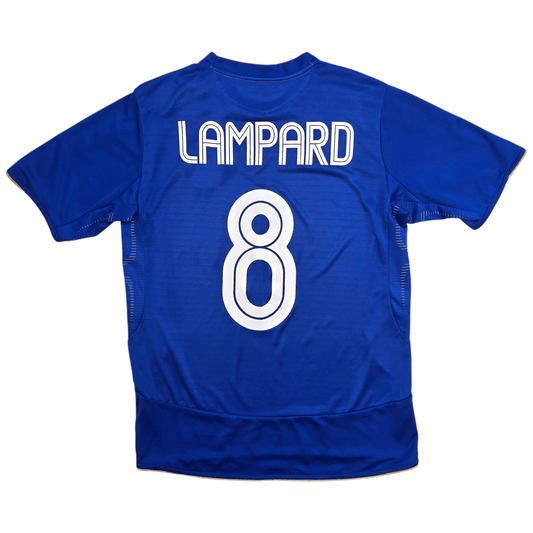 2005/06 Chelsea Home Football Shirt (L) Umbro #8 Lampard